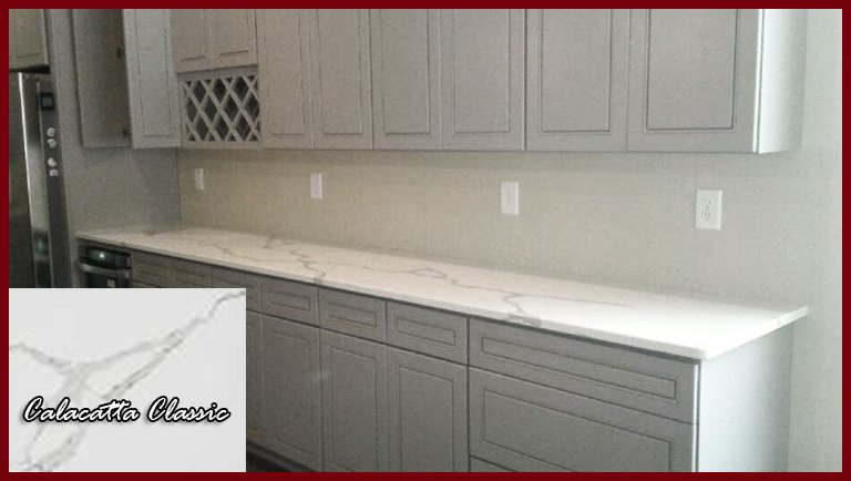 New Maple Cabinets with Stunning Quartz Countertops
