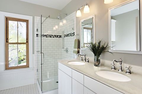 Neutral Grey with Cool Undertones durable bathroom countertop