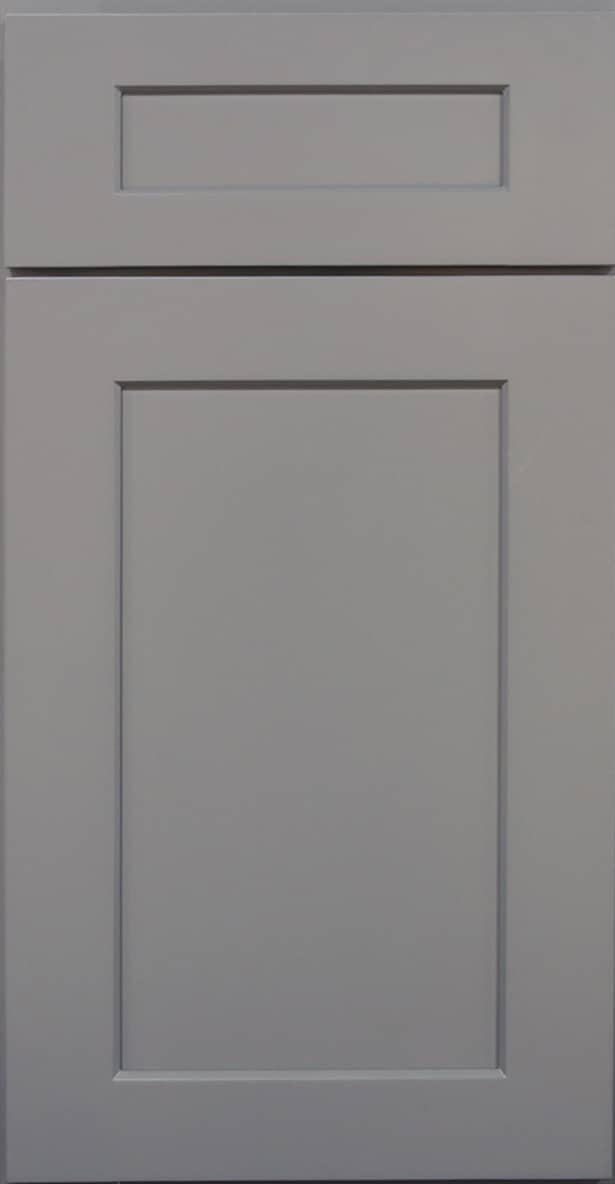 Shaker Gray cabinet door for kitchen and bathroom projects
