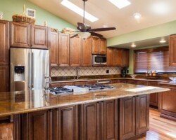 Chocolate Maple Glazed Countertops