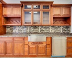 Mocha Maple Glazed kitchen