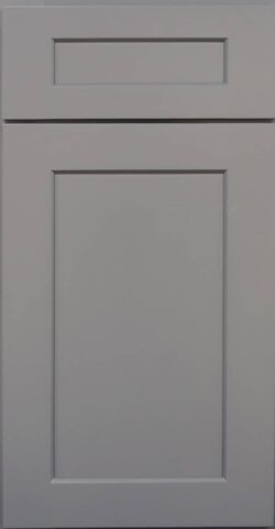 Shaker Gray cabinet door for kitchen and bathroom projects