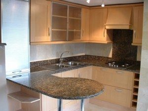 green granite kitchen countertops